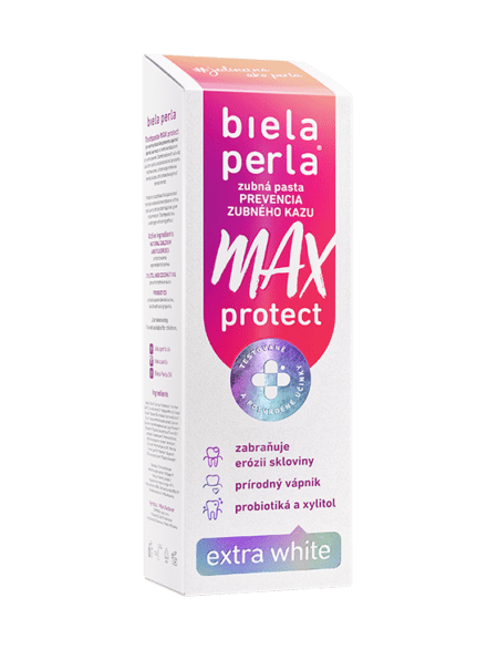 Bieliaca zubná pasta MAX Protect
