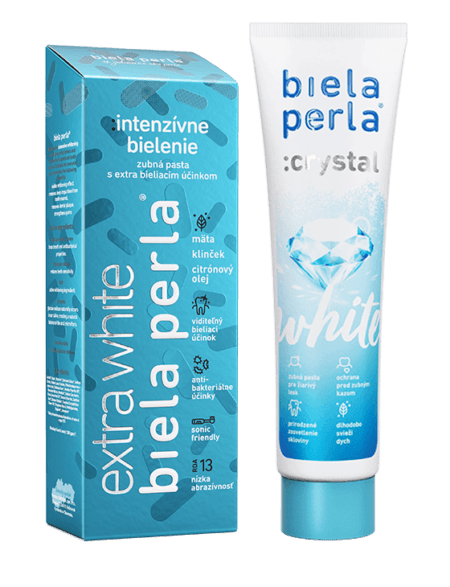 Bieliaca sada :intenzívne bielenie + :crystal white