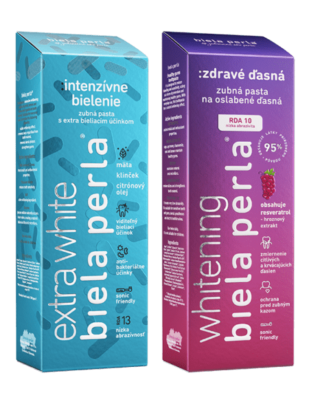 Bieliaca sada :intenzívne bielenie & :zdravé ďasná
