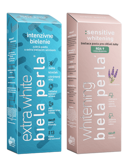 Bieliaca sada :intenzívne bielenie & :sensitive whitening