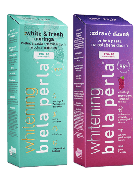 Špecializovaná sada :white & fresh morigna & :zdravé ďasná