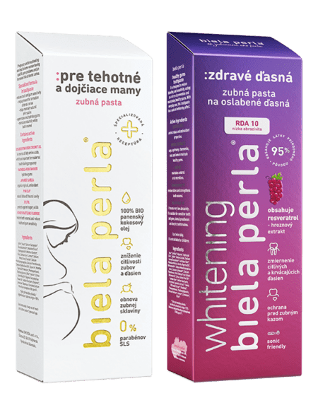 Špecializovaná sada :pre tehotné a dojčiace mamy + :zdravé ďasná